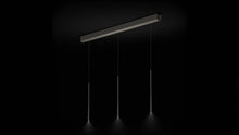 Load image into Gallery viewer, BORA Stars 3-Light Linear - Black - LSLSW