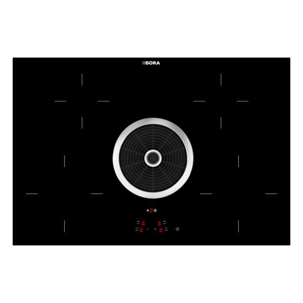 BORA Basic Hyper glass ceramic cooktop with integrated cooktop extractor - Exhaust air (suitable for Basic) BHA