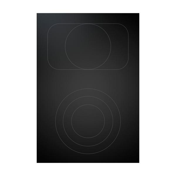 BORA Pro HiLight cooktop 3 ring/roaster (suitable for Professional 3.0) PKCB3