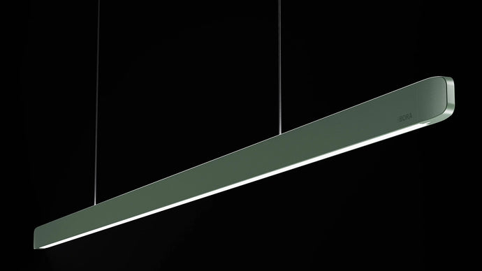 BORA Horizon pendant light move – Moss Green