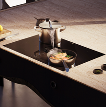 Load image into Gallery viewer, BORA Pure 80cm Wide Black Venting Induction Hob – Externally Ducted - PURA2
