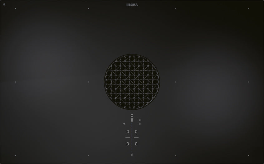 BORA X Pure (2020) surface induction cooktop with integrated cooktop extractor - exhaust air - PUXA