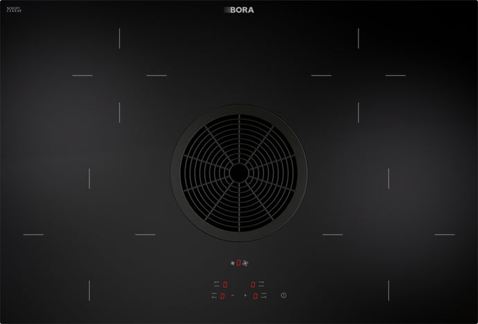BORA Basic Hyper cooktop with integrated cooktop extractor, suitable for Basic - Exhaust air - BHA 1